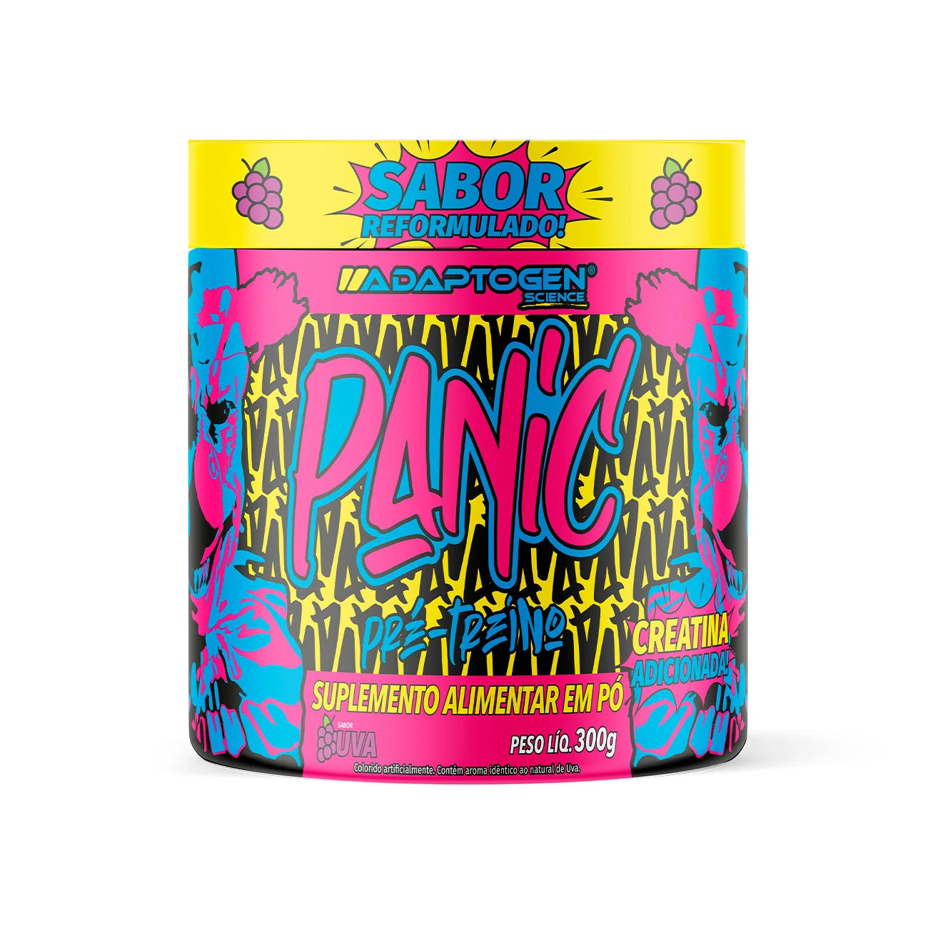 Panic Pré-Treino Adaptogen Uva