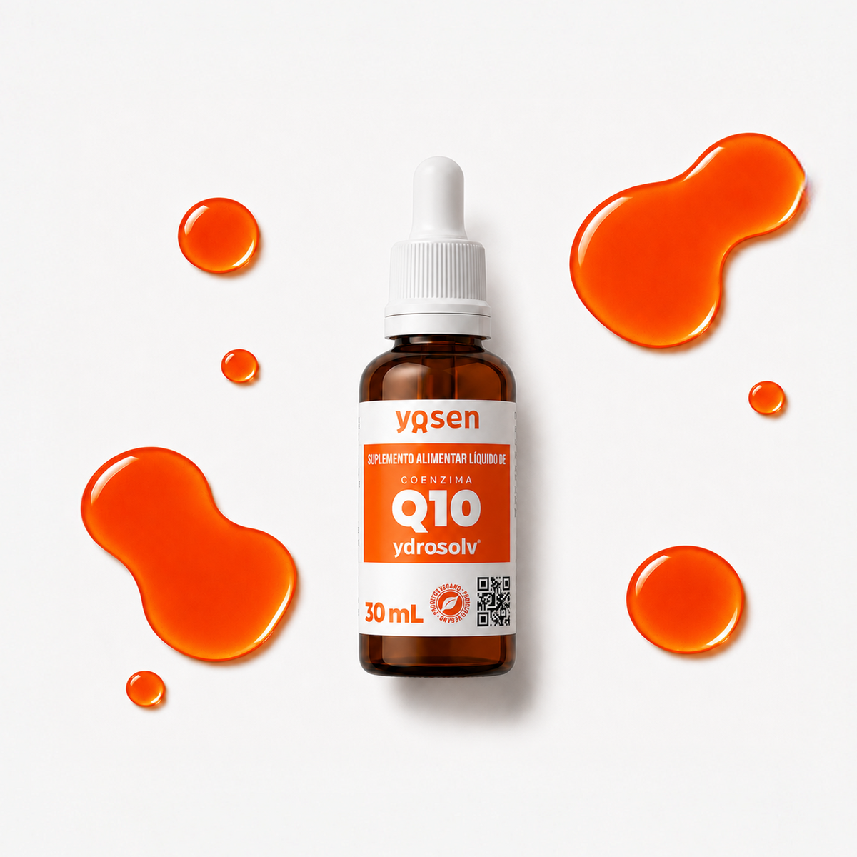 Coenzima Q10 Ydrosolv Yosen — rótulo