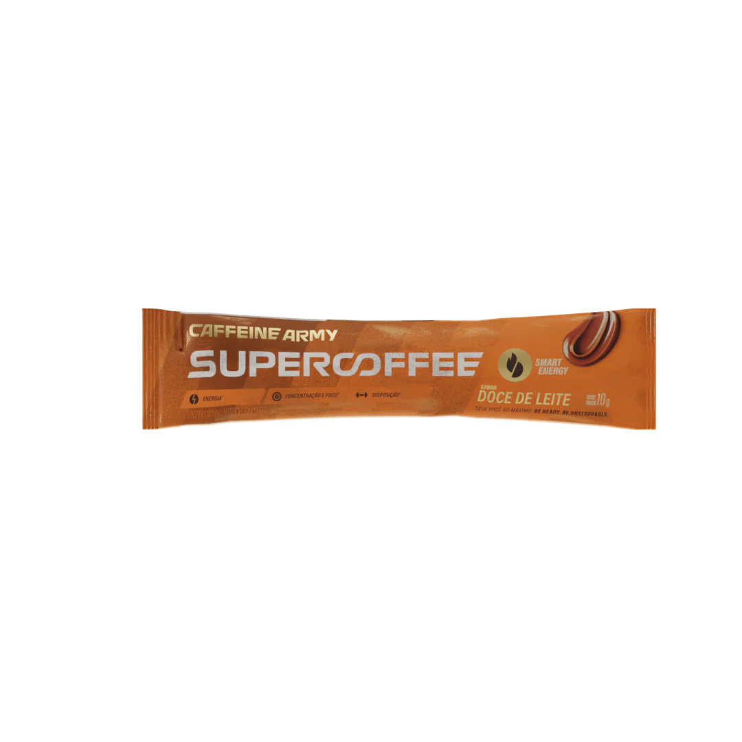 SuperCoffee Stick Caffeine Army — Doce de Leite