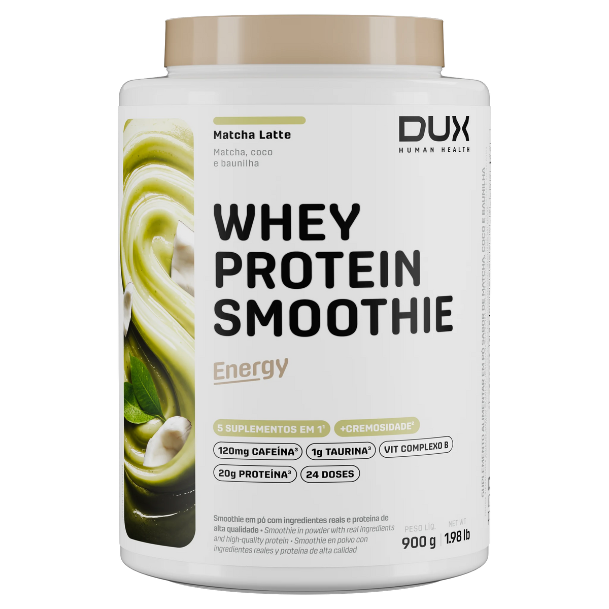 Whey Smoothie Energy DUX — Matcha Latte