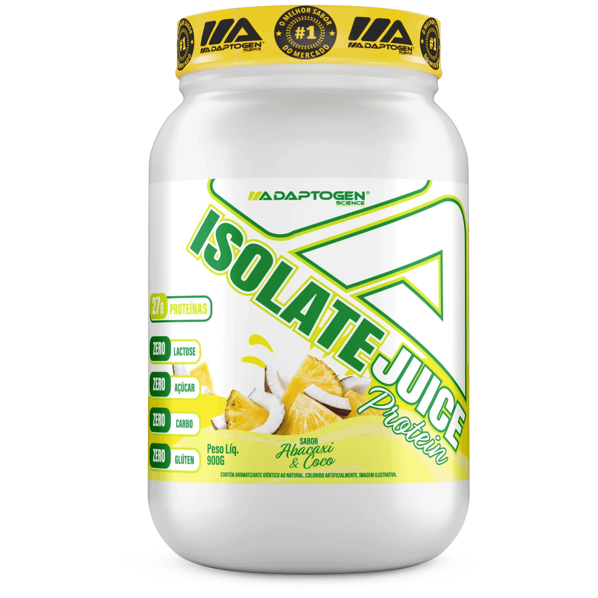 Tasty Isolate Juice Adaptogen Abacaxi & Coco