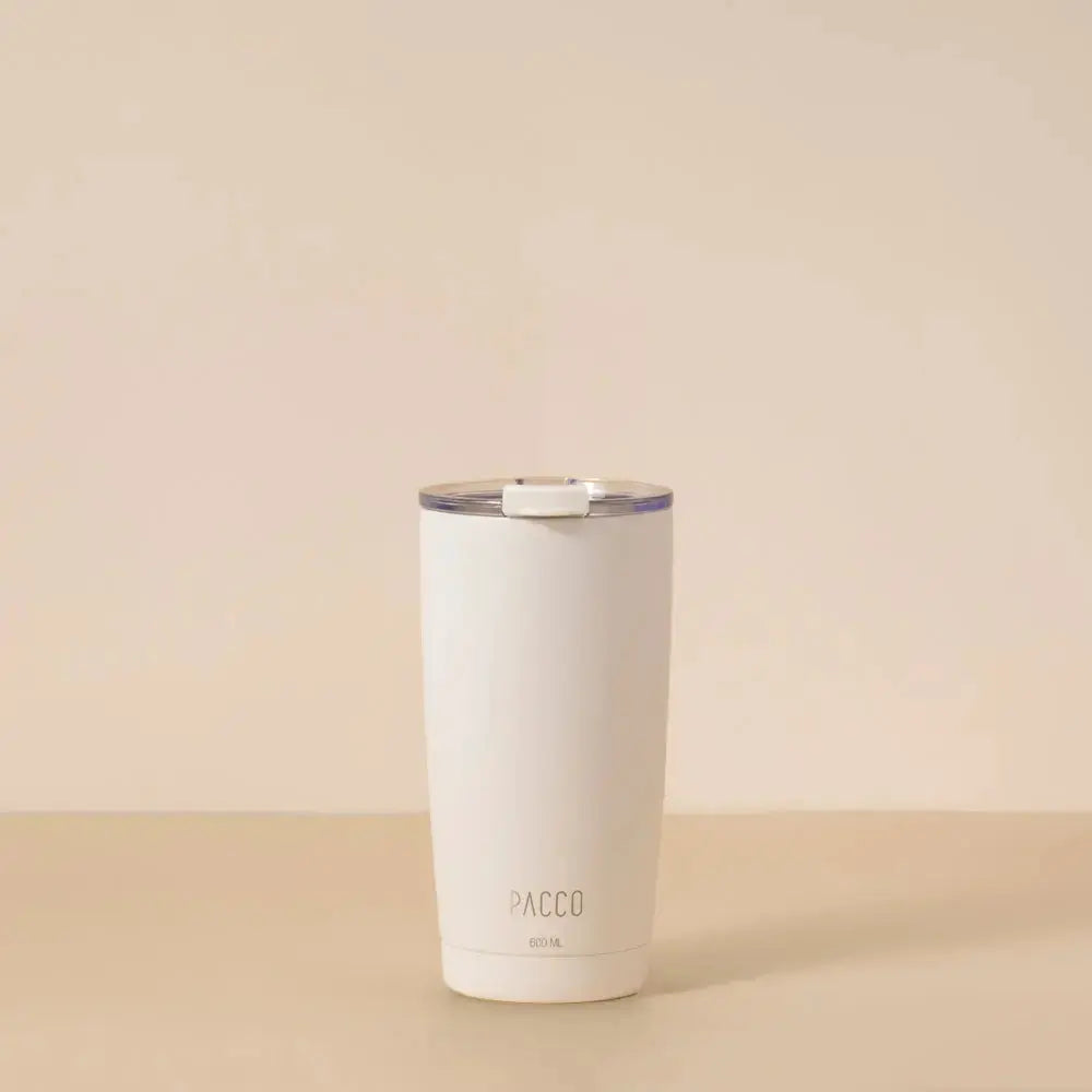 Copo Térmico Pacco ThermoCup 600 ml cor Branco