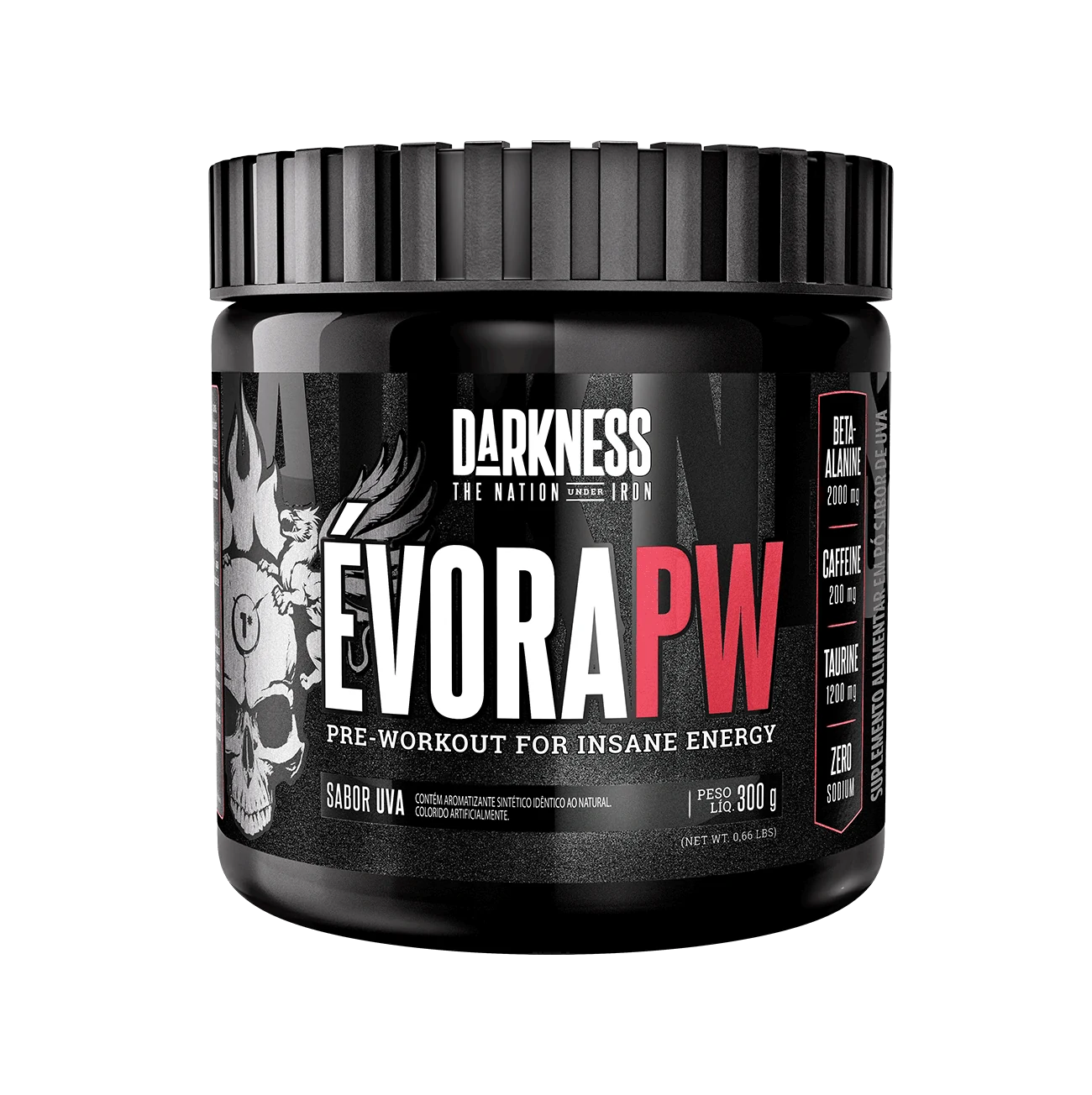 Évora Pw Pré-Treino Darkness Uva / 300g