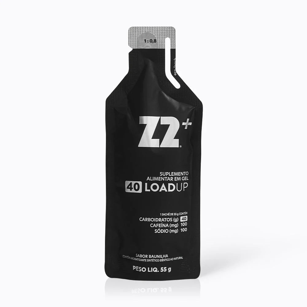 Energy Gel Z2+ Original 40Carb (sachê 55g) tabela nutricional