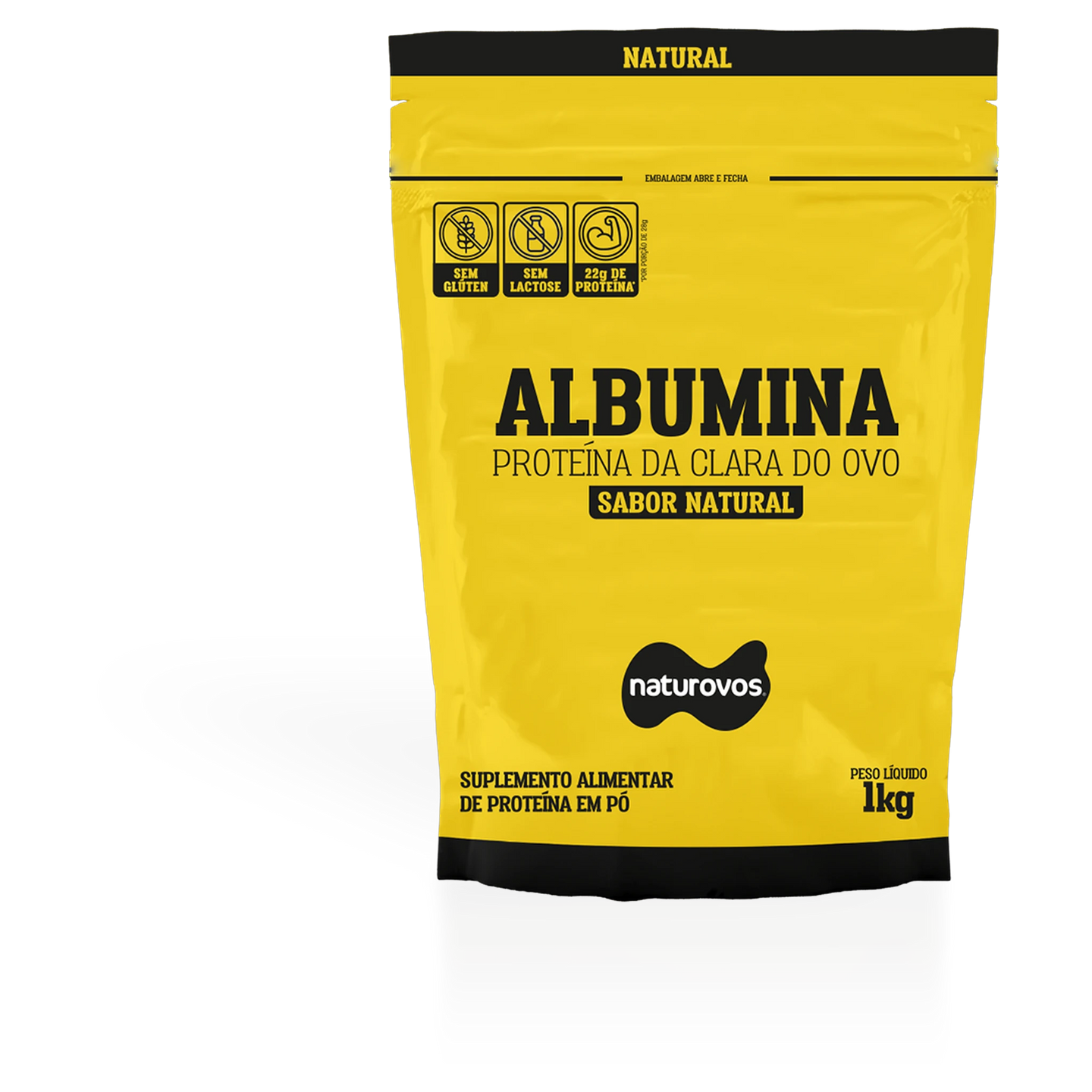 Pouch de Albumina Naturovos Natural 1 kg
