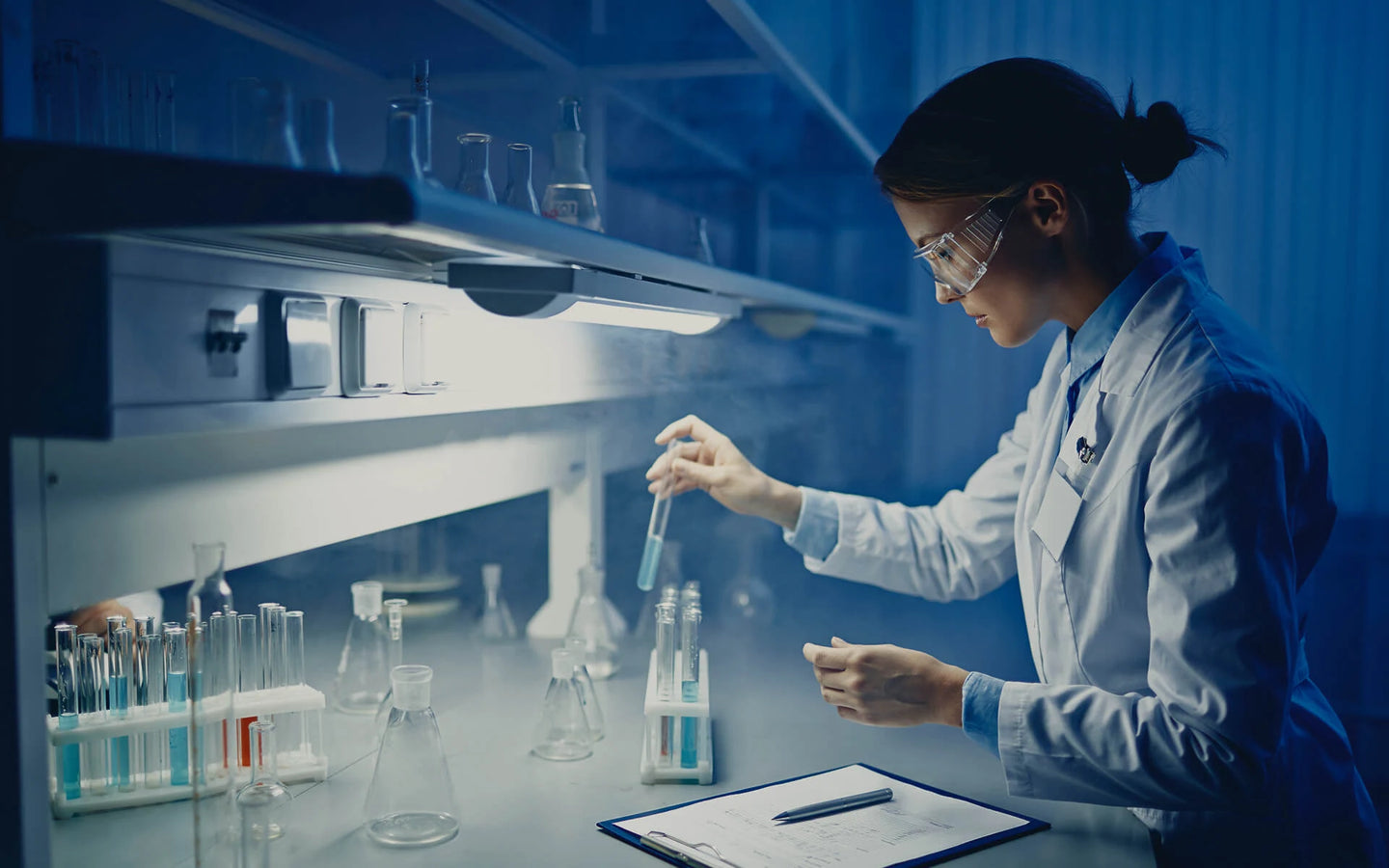 Controle de qualidade em laboratório — Creapure