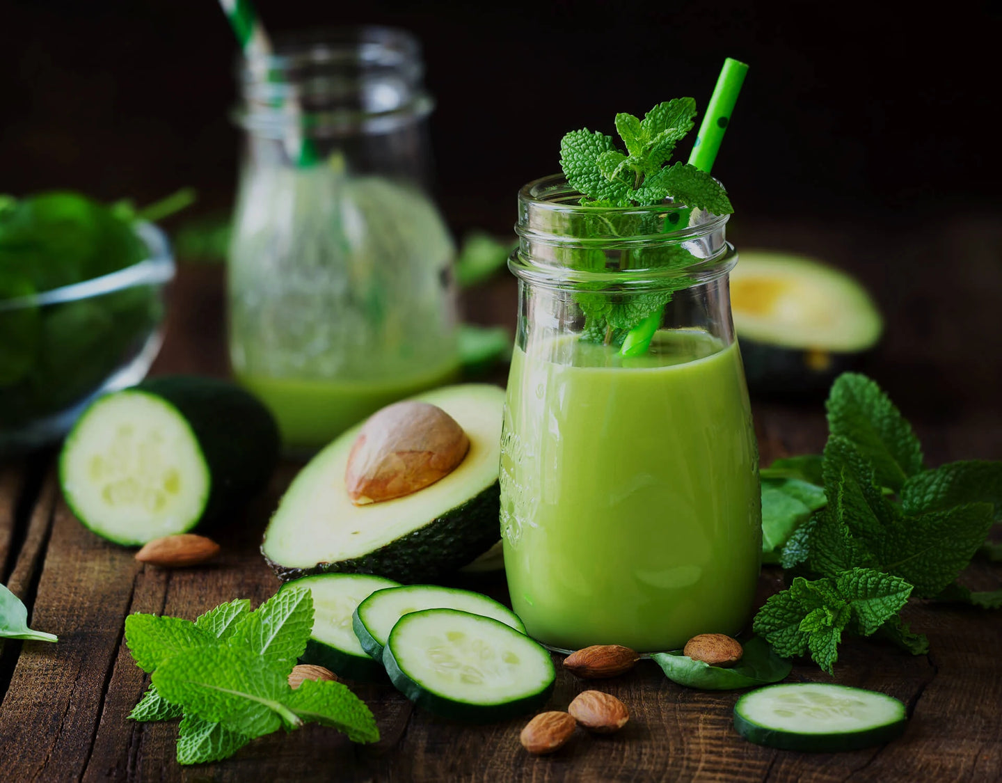 Shake verde com H.I. Whey