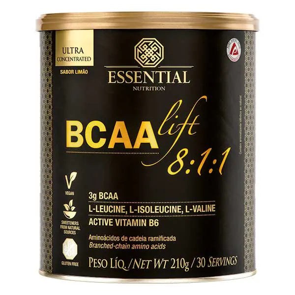 BCAA Lift 8:1:1 Limão Essential Nutrition — 210g
