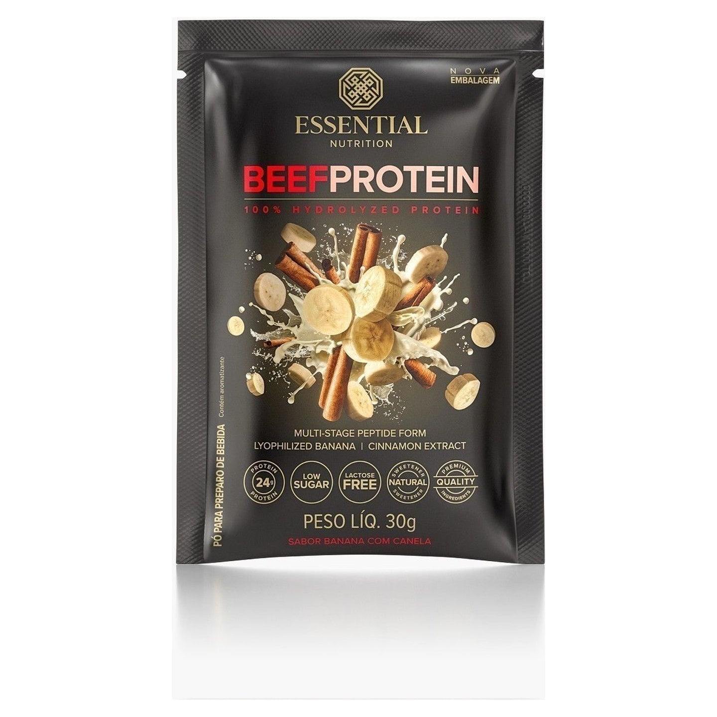 Beef Protein Banana com Canela Sachê 30g