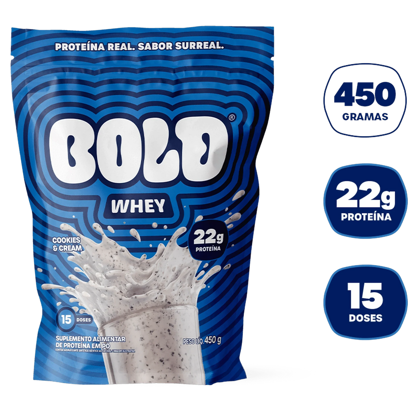 Bold Whey 450g — Cookies & Cream