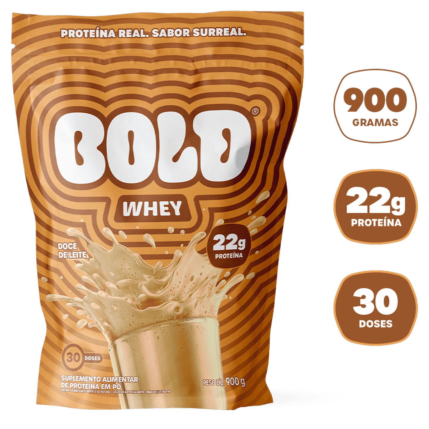 Bold Whey 900g — Doce de Leite