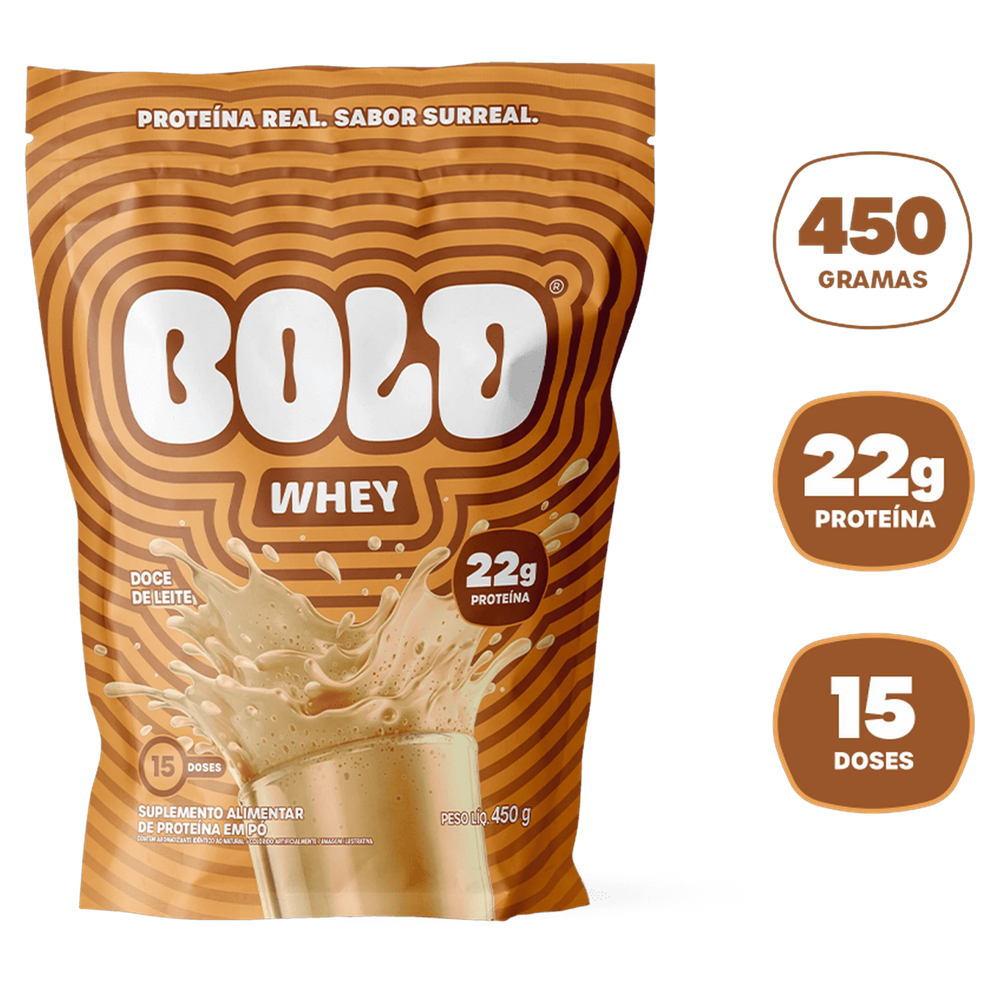 Bold Whey 450g — Doce de Leite