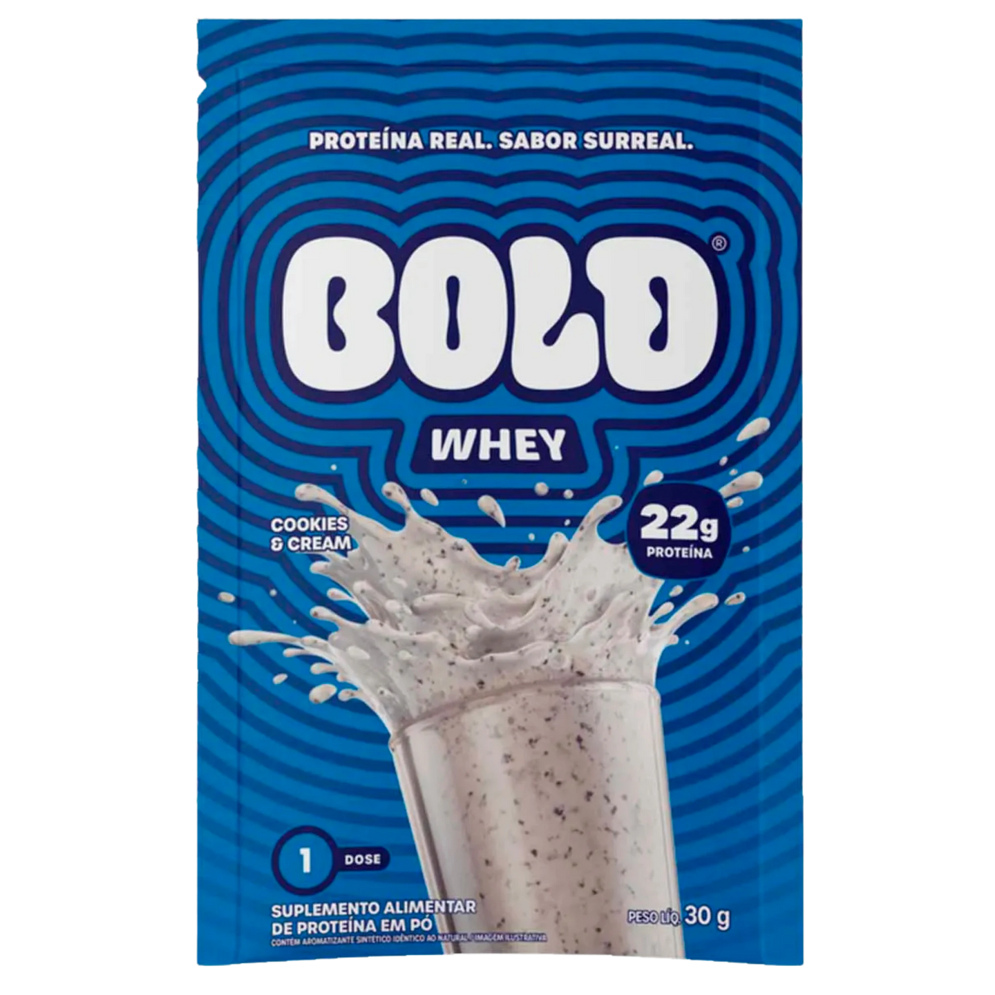 Bold Whey Sachê 30 g — Cookies & Cream