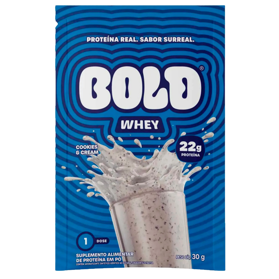 Bold Whey Sachê 30 g — Cookies & Cream