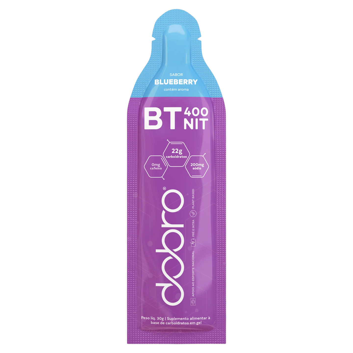 BT 400 Nitrato Gel DOBRO — sabor Blueberry