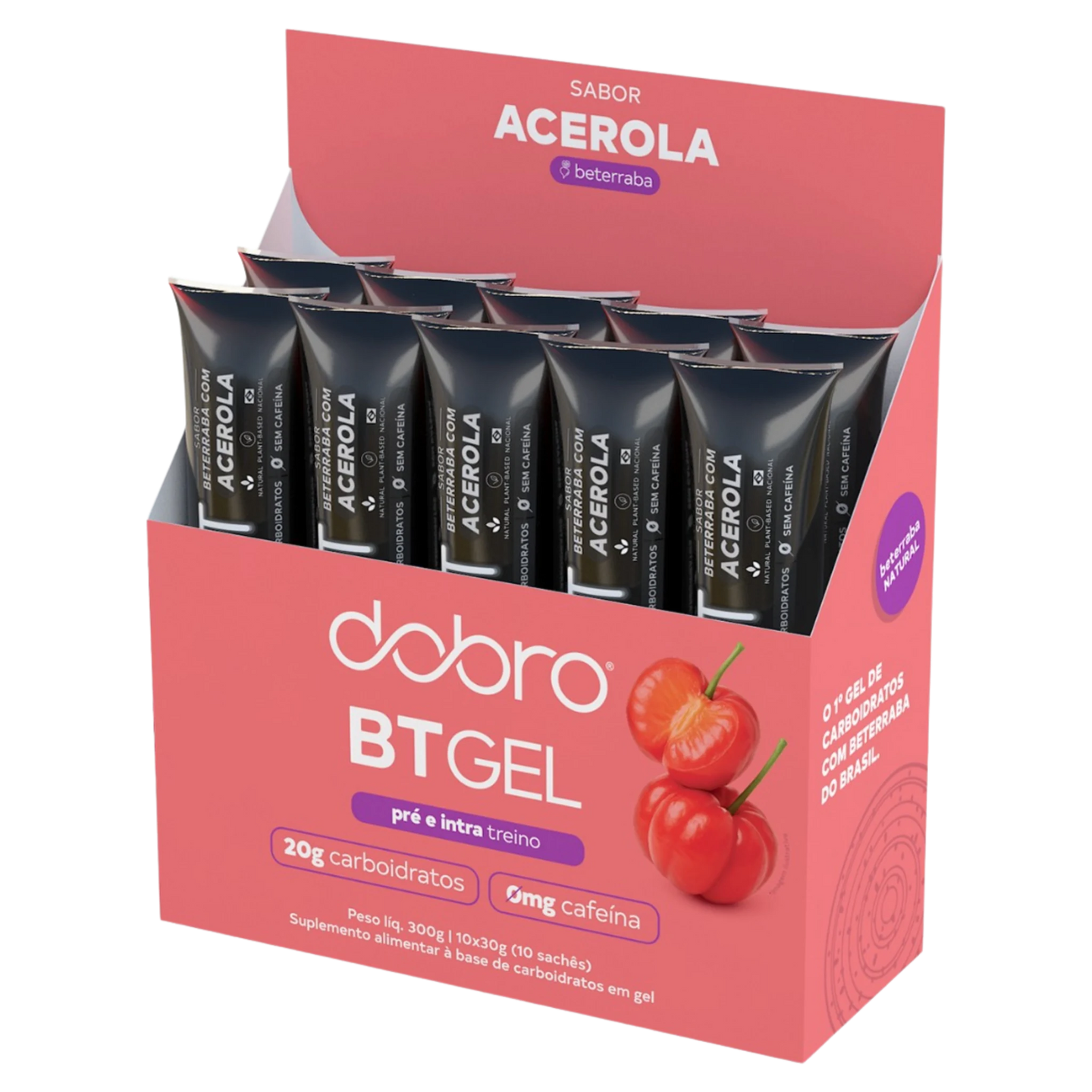 BT Gel Beterraba DOBRO — sabor Beterraba com Acerola