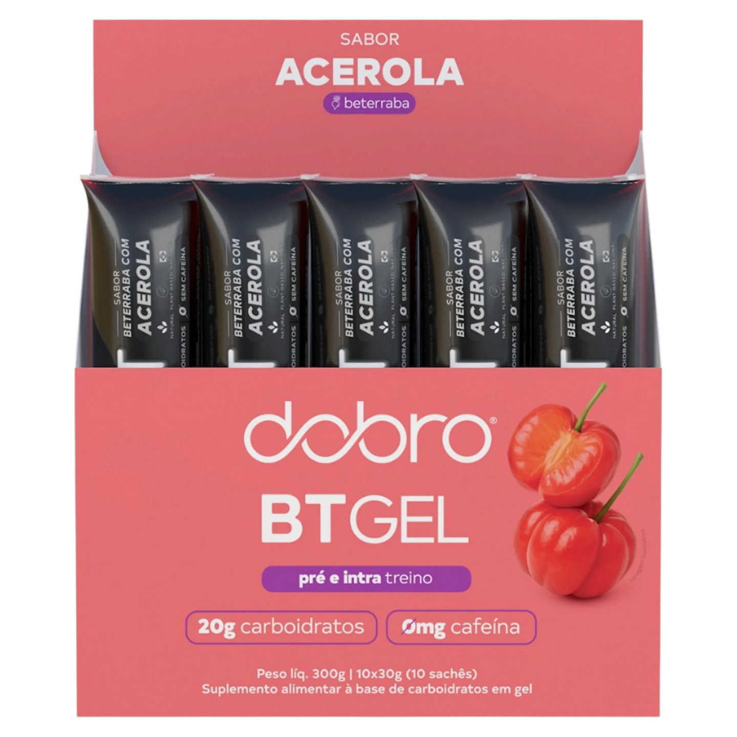BT Gel Beterraba DOBRO — sabor Beterraba com Acerola