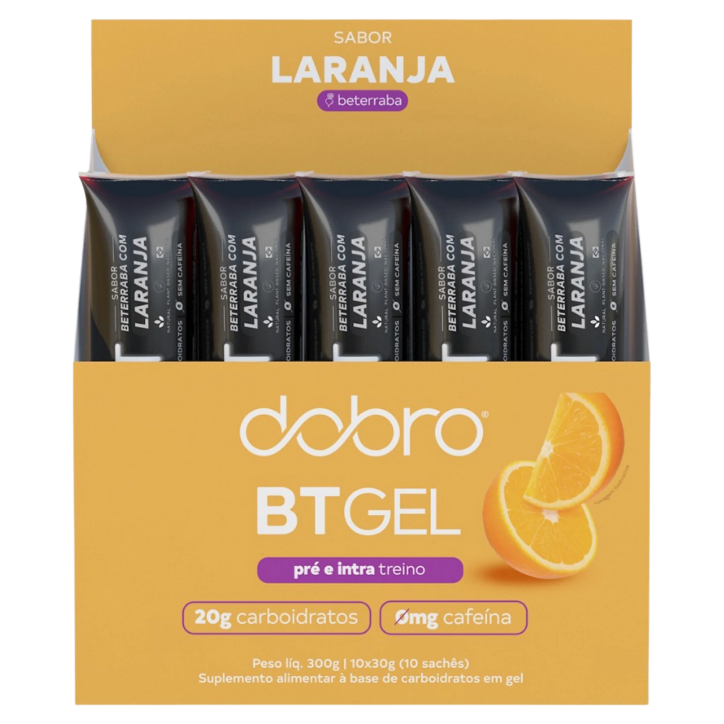 BT Gel Beterraba DOBRO — sabor Beterraba com Laranja