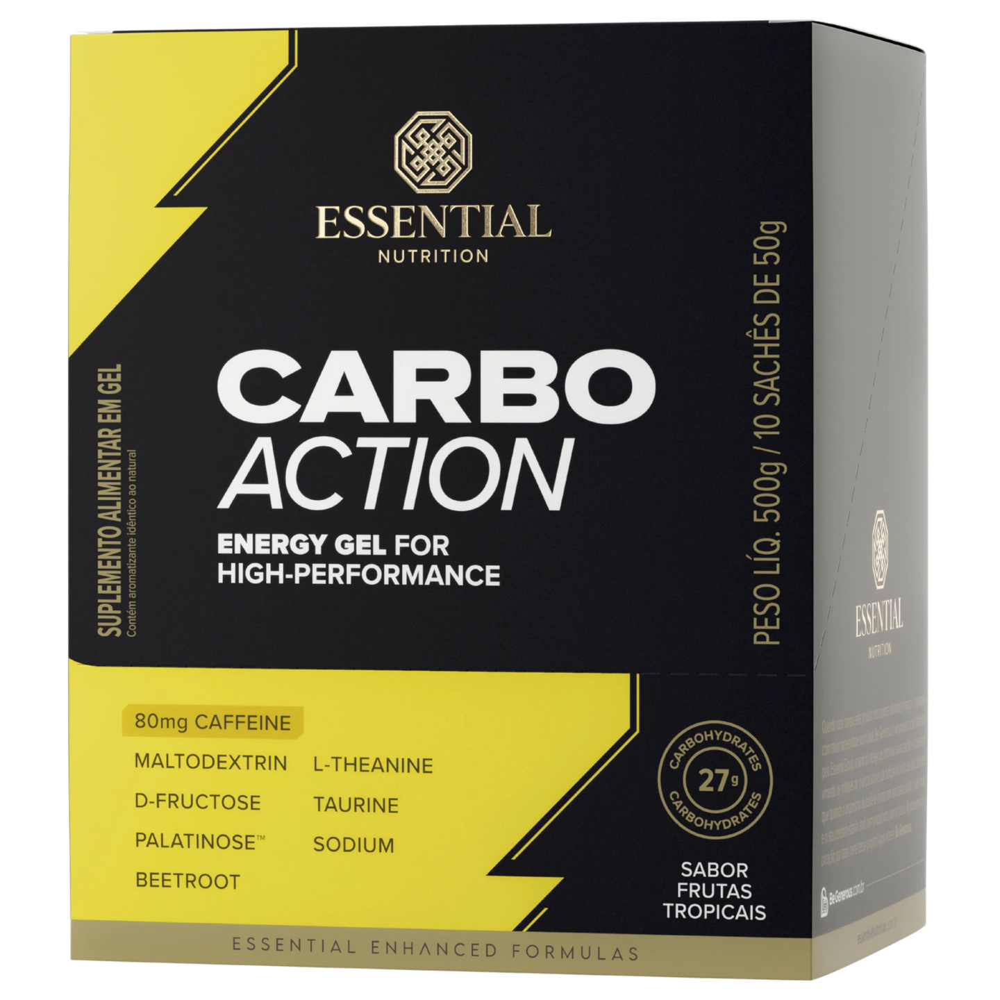 Carbo Action com Cafeína — Frutas Tropicais