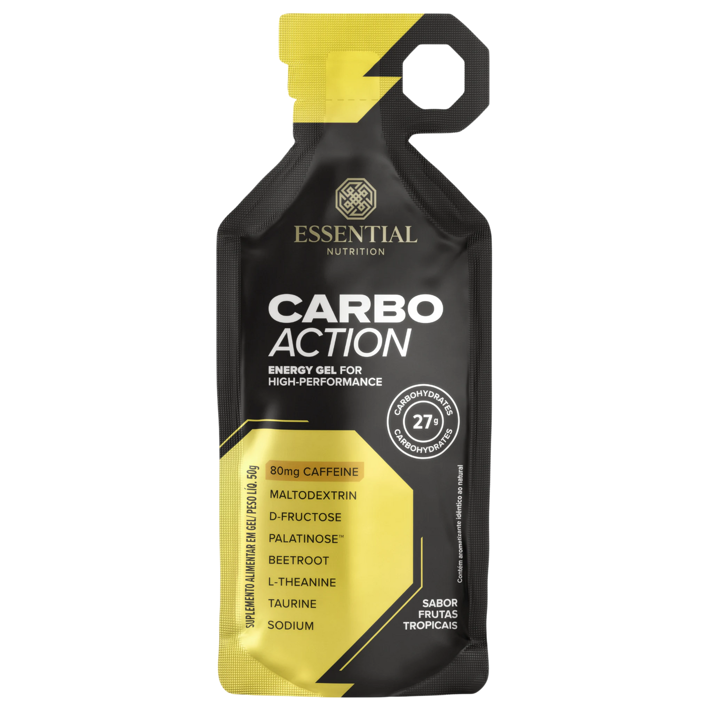 Carbo Action com Cafeína — Frutas Tropicais