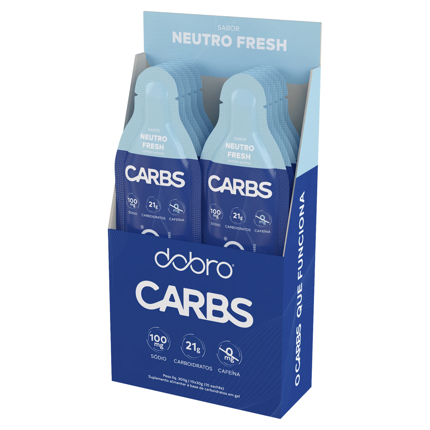 Carbs Gel DOBRO — sabor Neutro Fresh