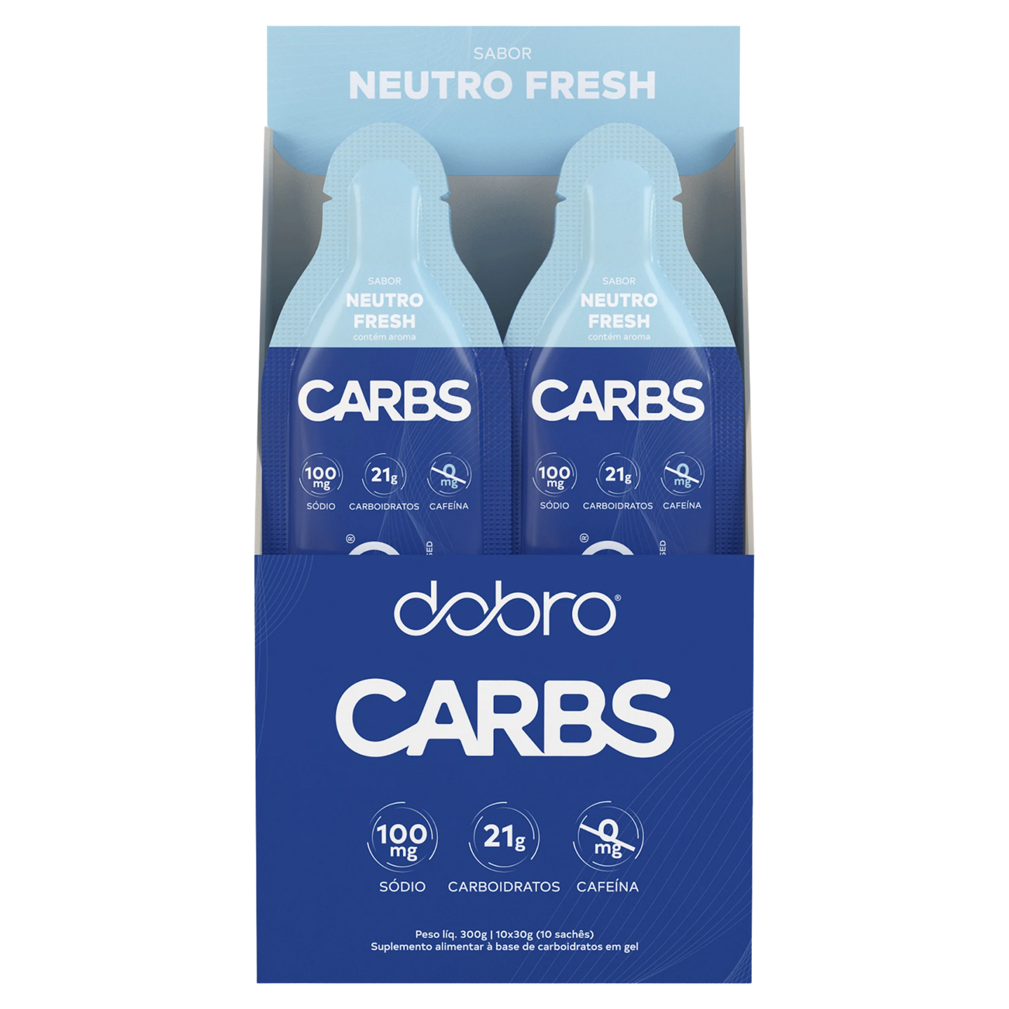 Carbs Gel DOBRO — sabor Neutro Fresh