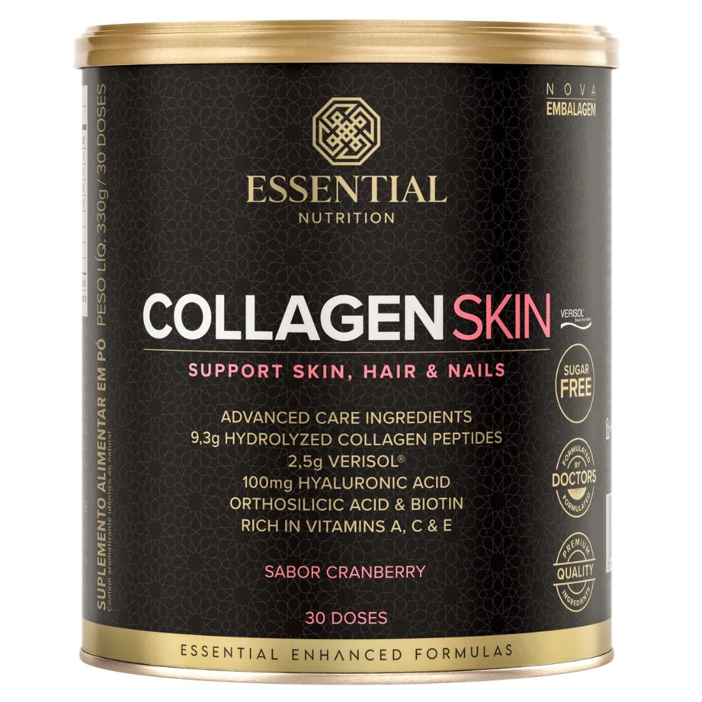 Lata de Collagen Skin Cranberry Essential Nutrition