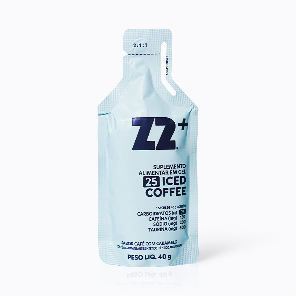 Sachê de Energy Gel Z2+ Iced Coffee Sachê 40 g (25Carb)