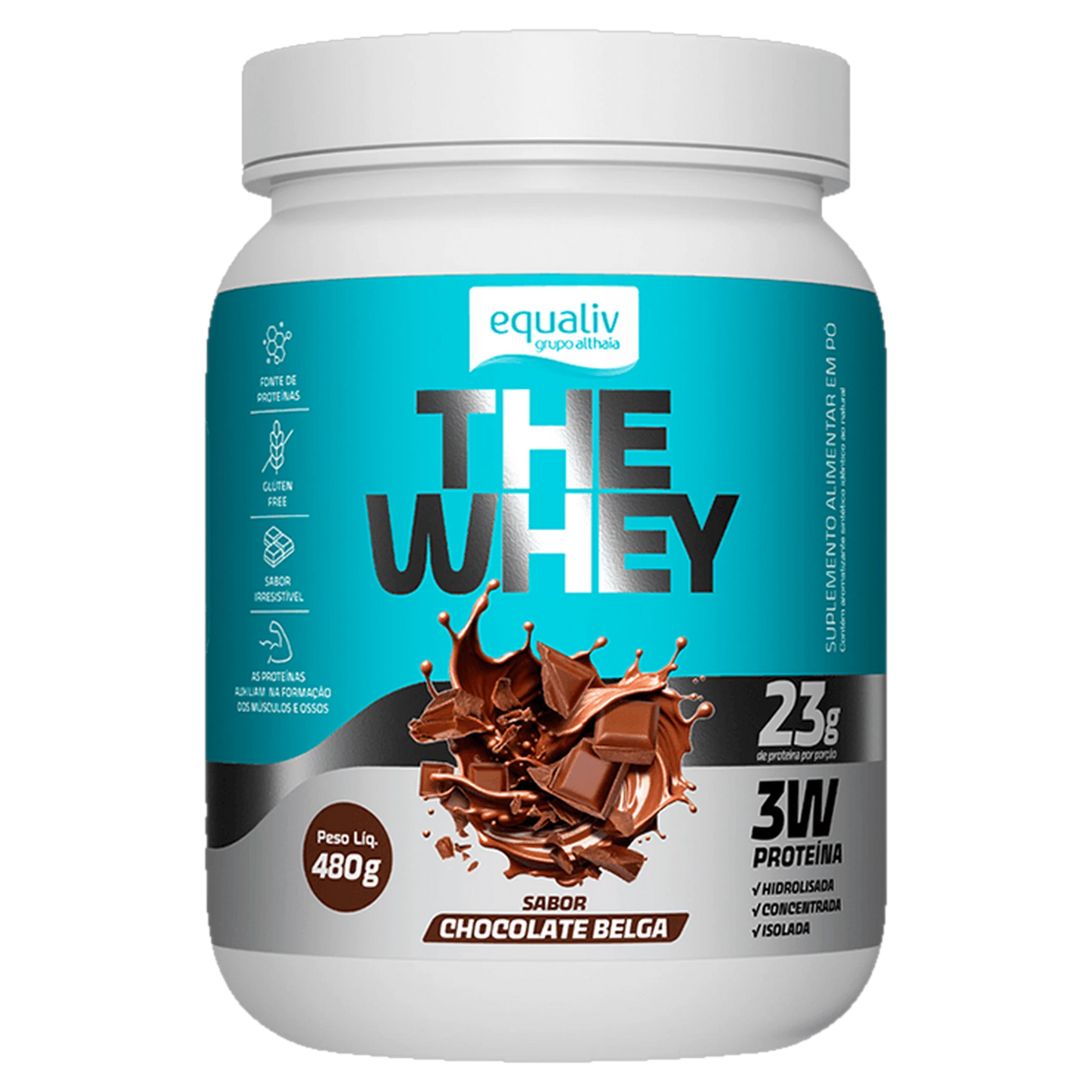 The Whey 480g — Chocolate Belga