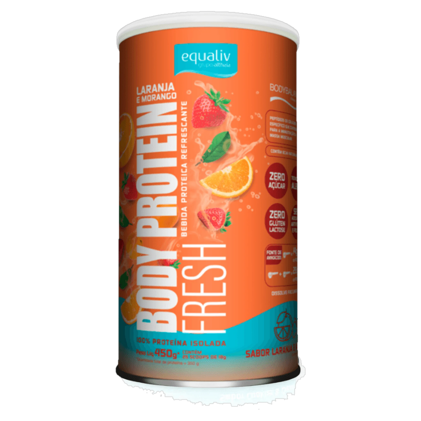 Body Protein Fresh 450g — Laranja e Morango