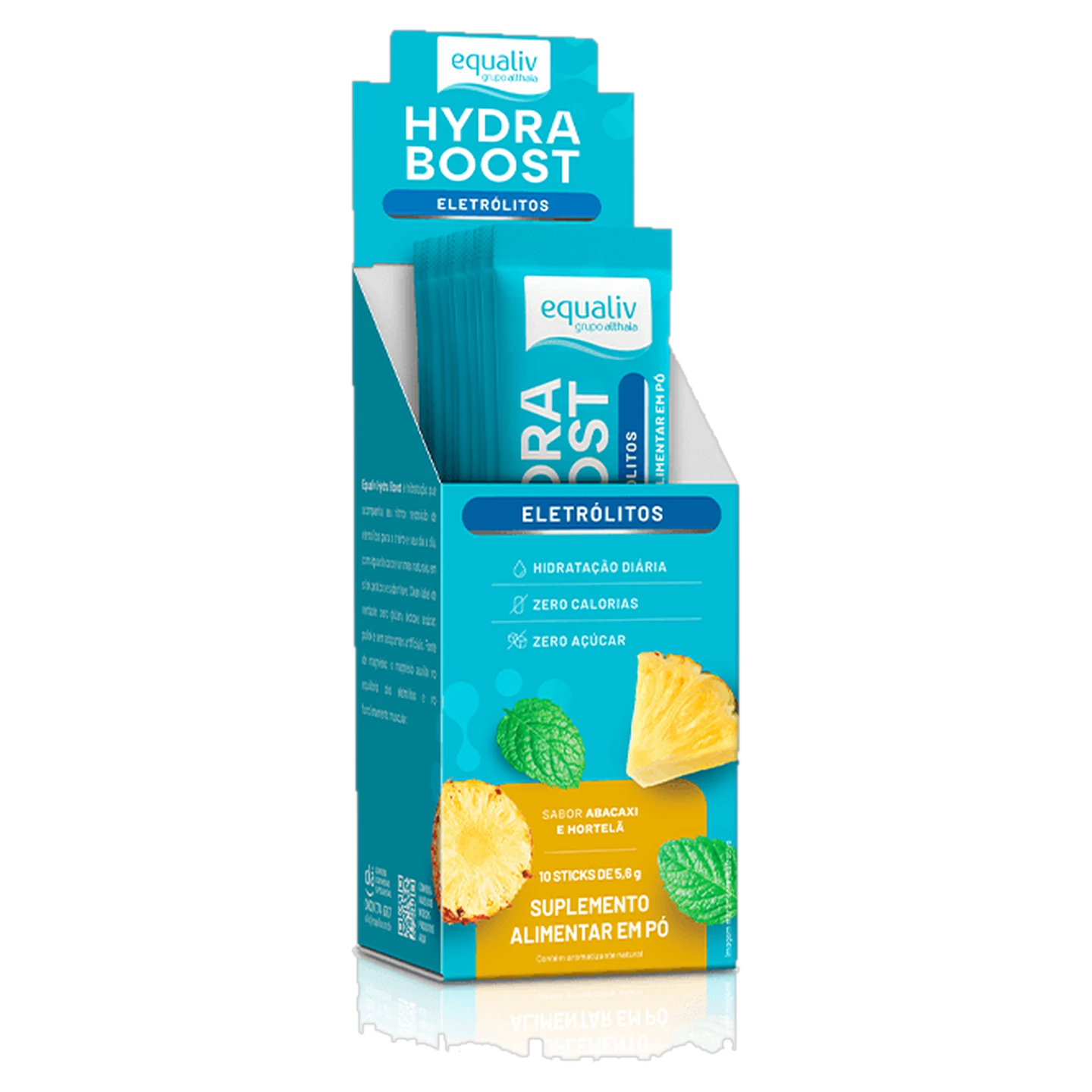 Hydra Boost 10 Sticks — Abacaxi e Hortelã