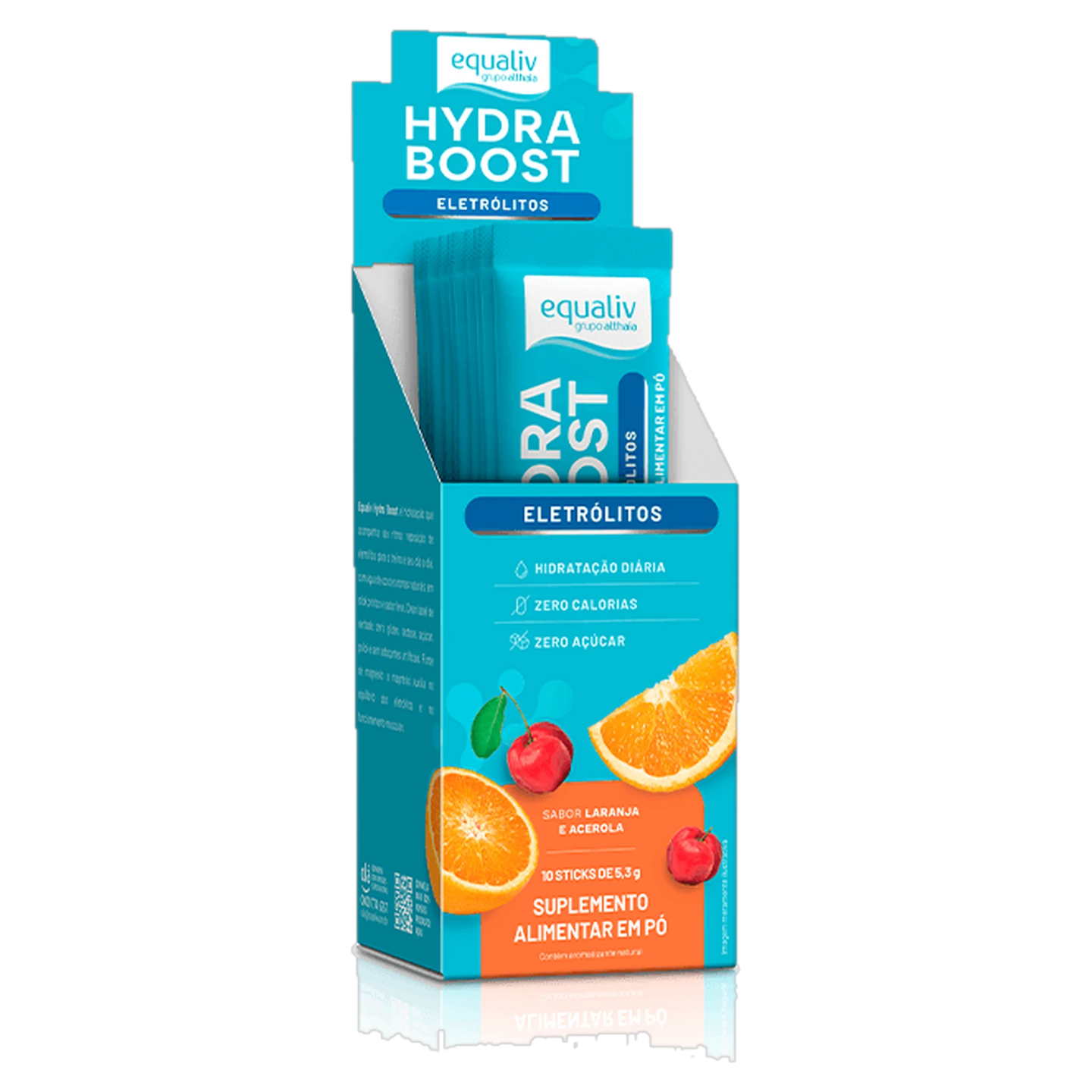 Hydra Boost 10 Sticks — Laranja e Acerola