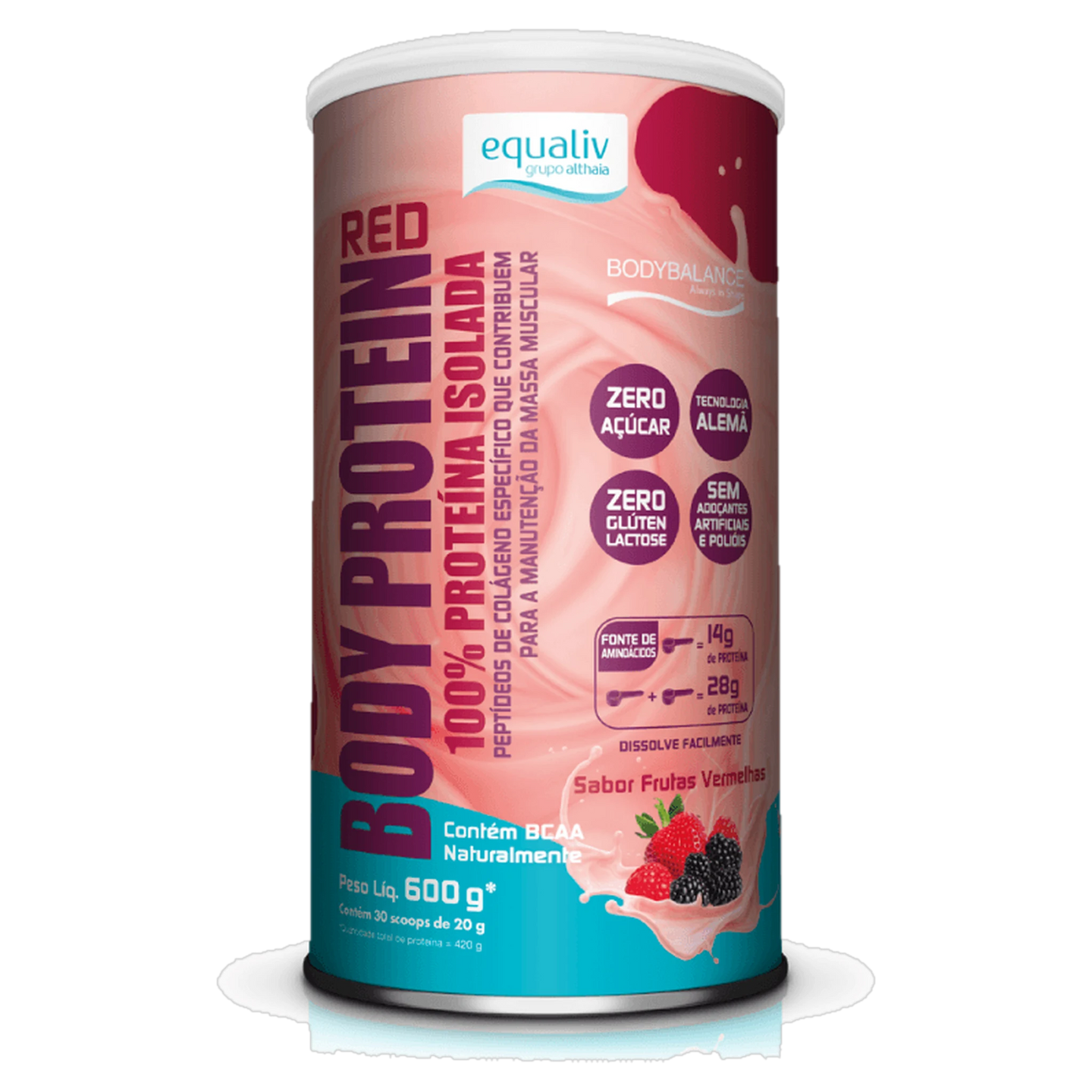 Body Protein Frutas Vermelhas 600g