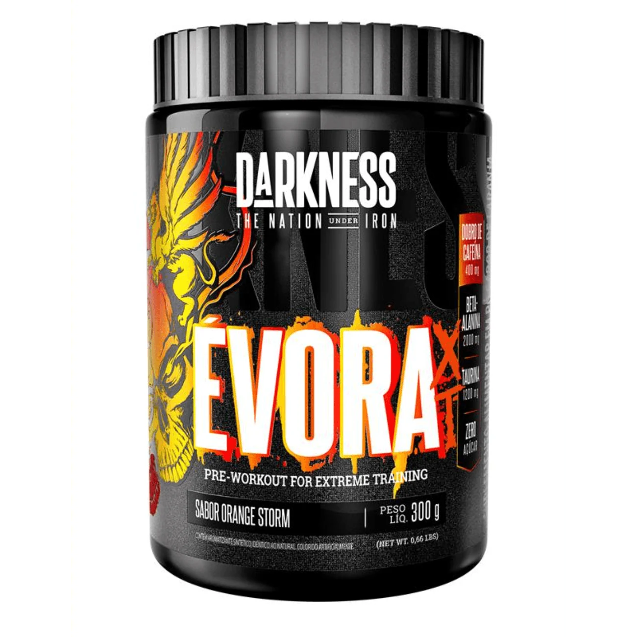 Évora XT Pré-Treino Darkness Orange Storm