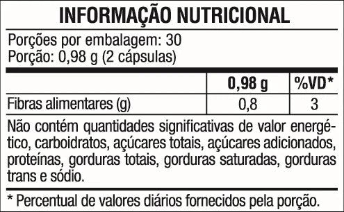 Simfort Ultra — tabela nutricional