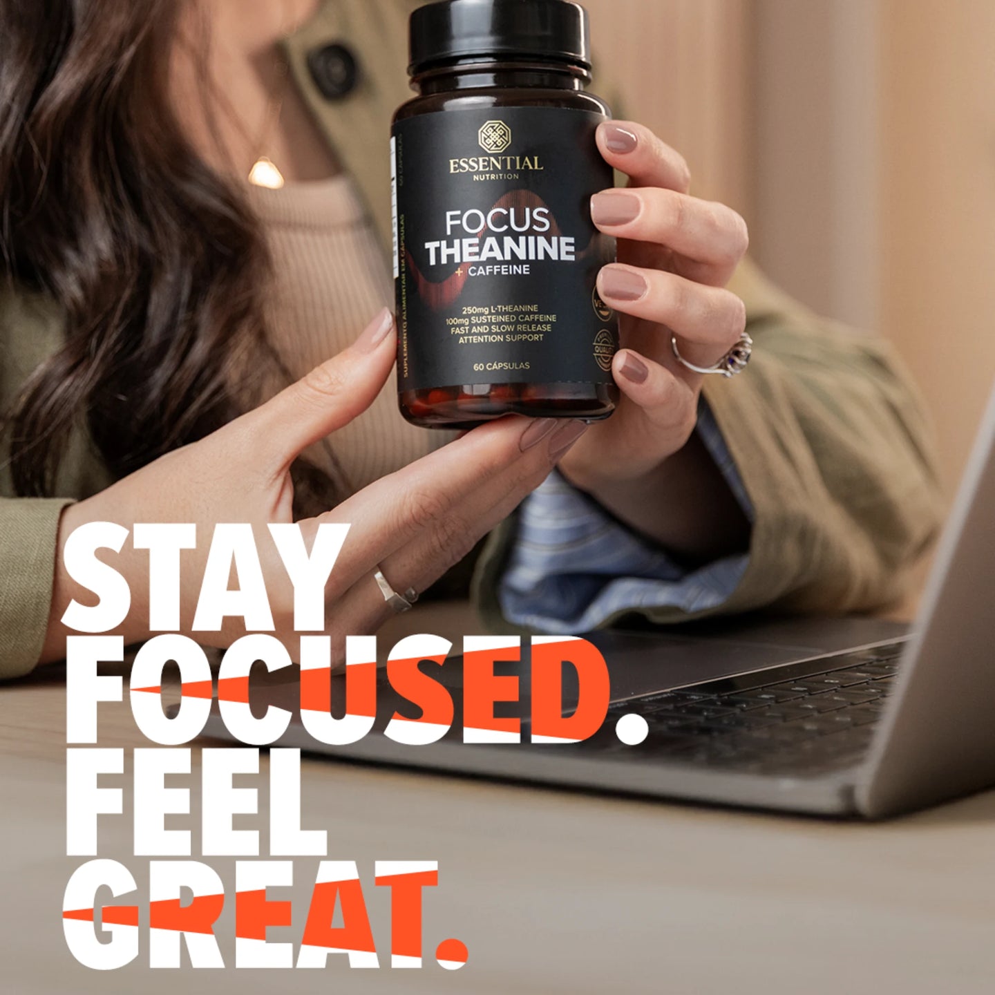 Focus Theanine + Caffeine