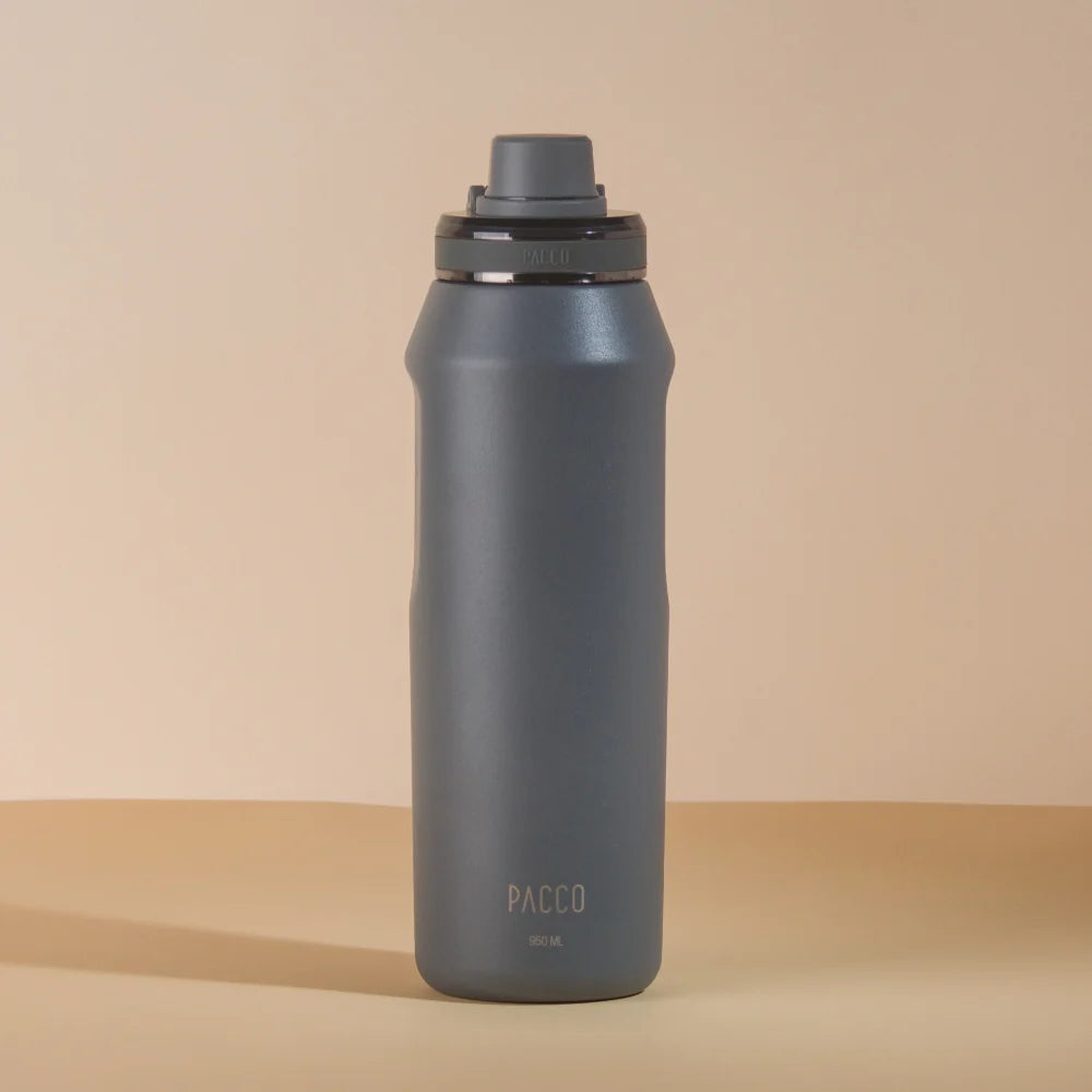 Garrafa Térmica Pacco Vyta 950 ml cor Cinza