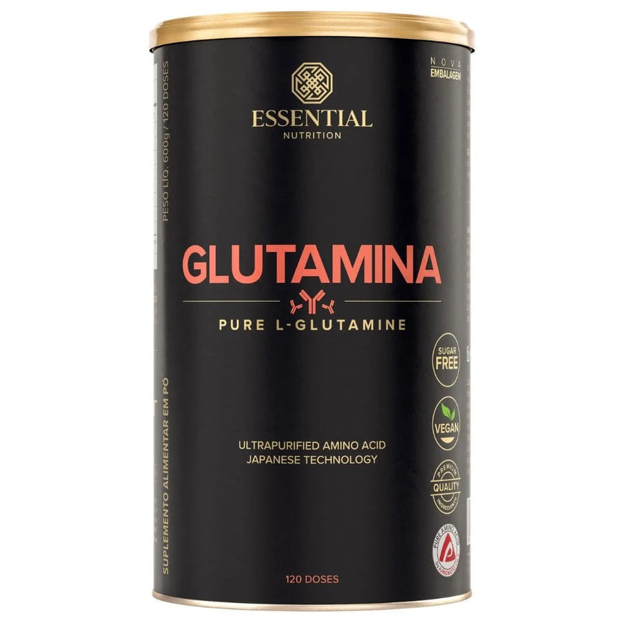 Pote de Glutamina 600g Essential Nutrition