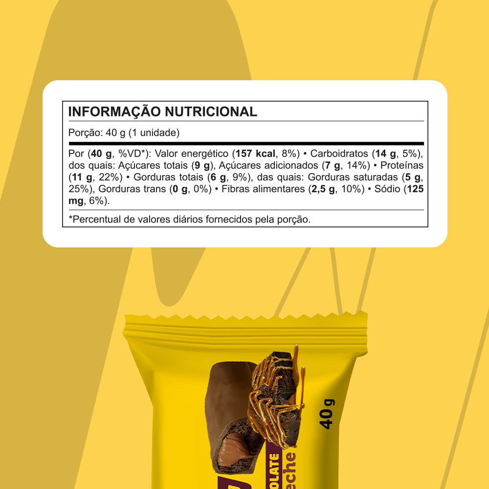 Tabela nutricional — Brownie com Dulce de Leche (Havanna)