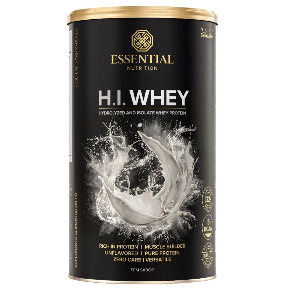 Pote de Hi Whey 375g Essential Nutrition