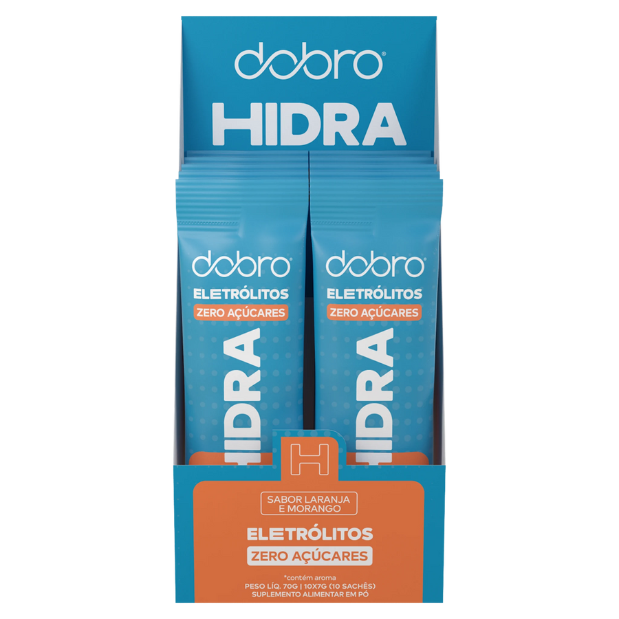 Hidra Eletrólitos DOBRO — sabor Laranja