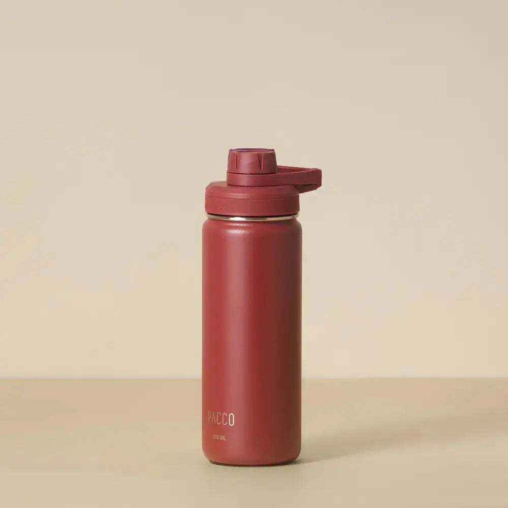 Garrafa Térmica Pacco Hydra V2 500 ml cor Terracota
