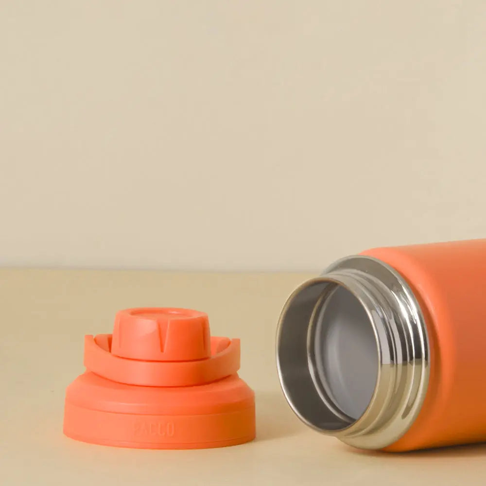 Garrafa Térmica Pacco Hydra V3 Puretaste 650 ml cor Orange