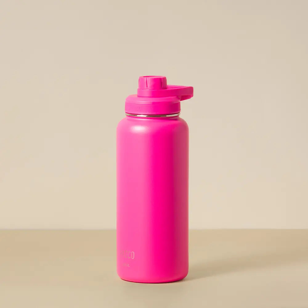 Garrafa Térmica Pacco Hydra V3 Puretaste 950 ml cor Hot Pink