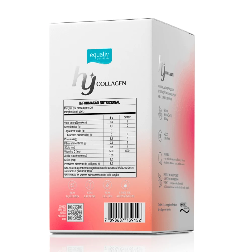 Hy Collagen 20 Sticks — detalhe 3