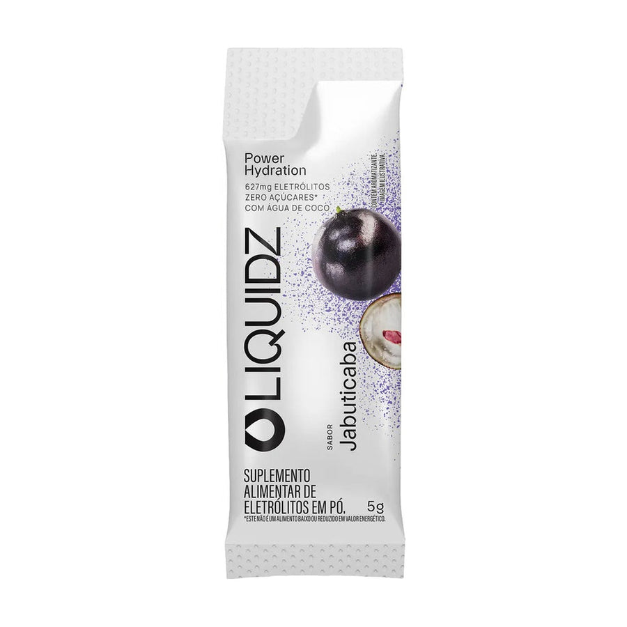 Sachê de 5 g do Liquidz Eletrólitos sabor Jabuticaba