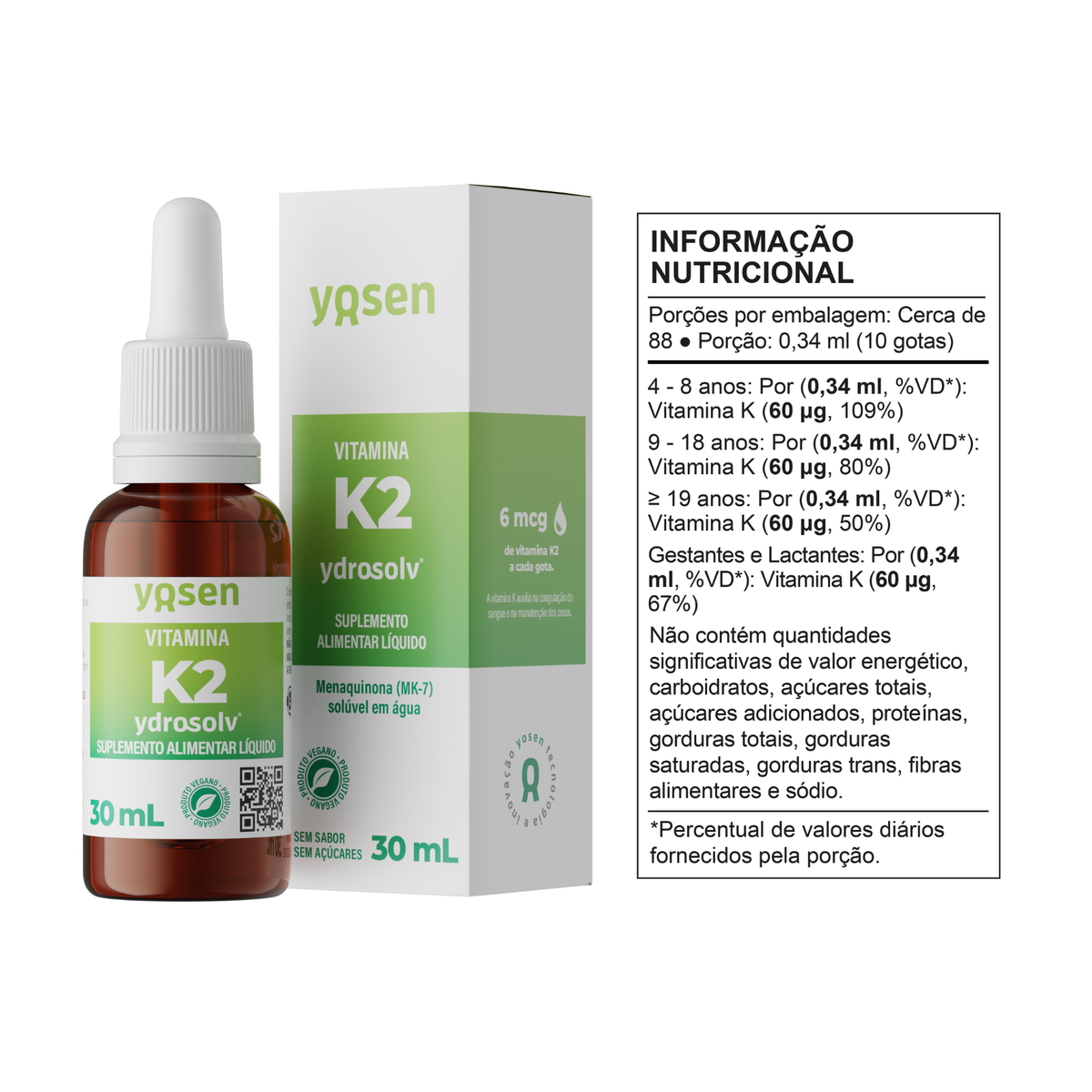Vitamina K2 Ydrosolv Yosen