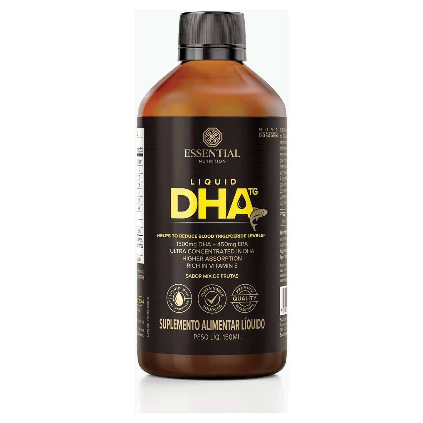 Liquid DHA TG Mix de Frutas 150 ml