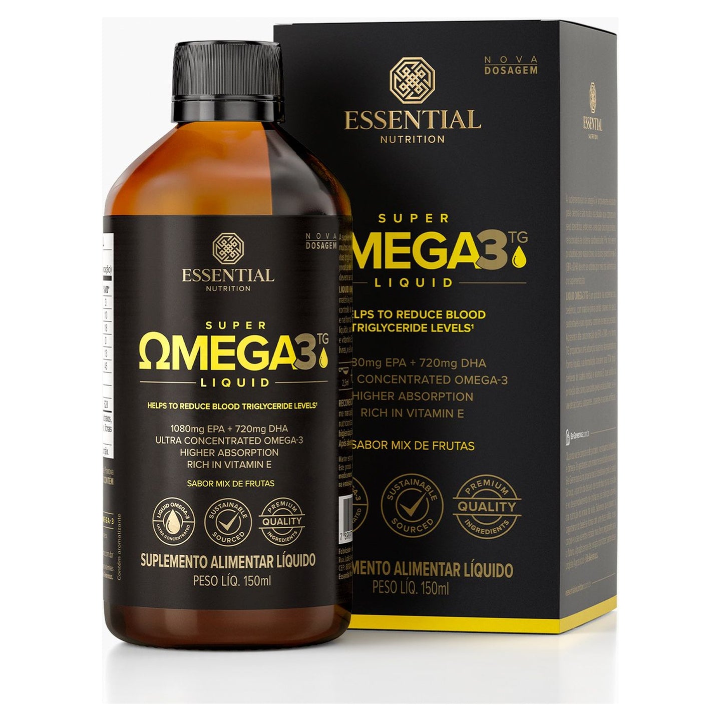 Liquid Super Omega-3 TG Mix de Frutas 150ml