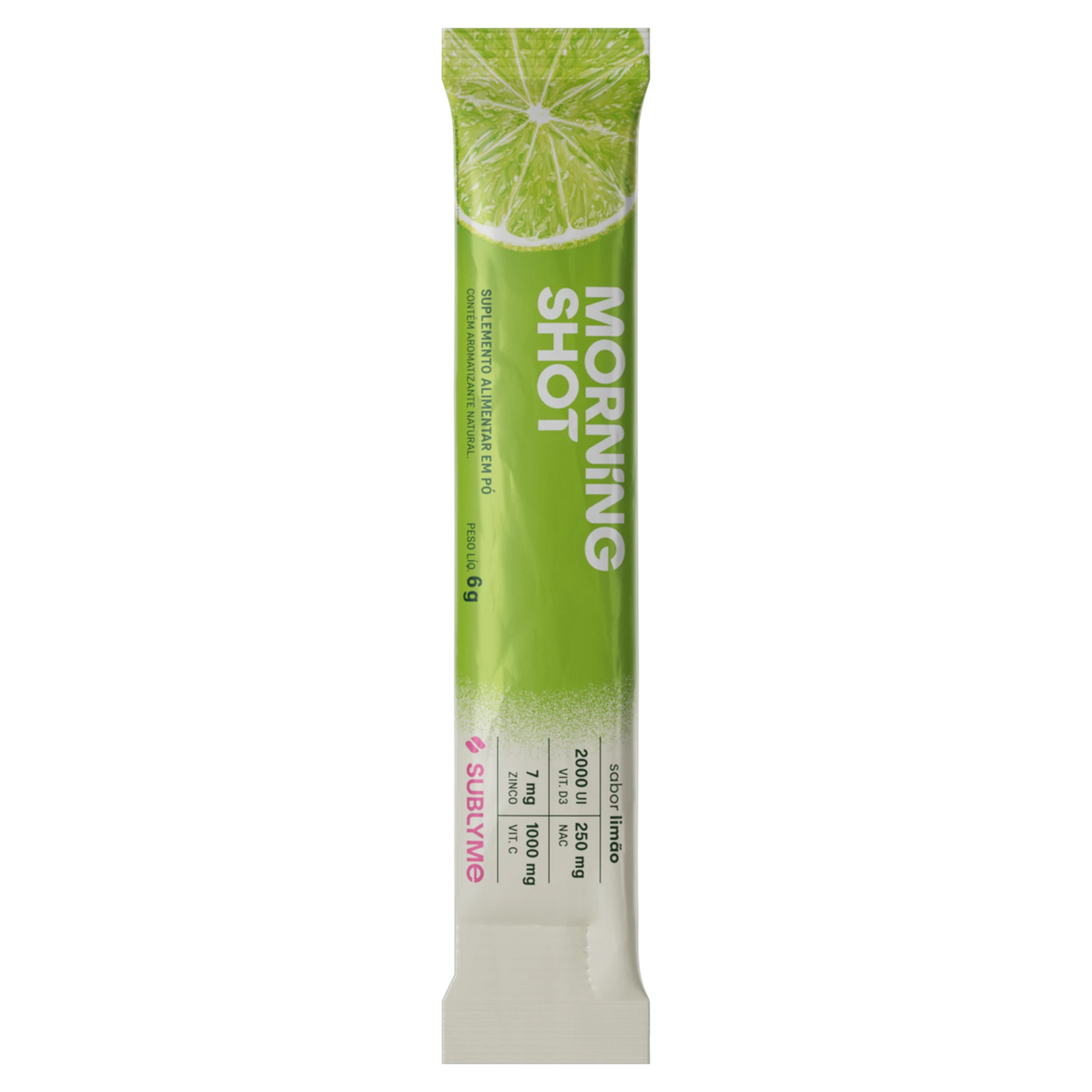 Morning Shot Stick Limão sachê 6g